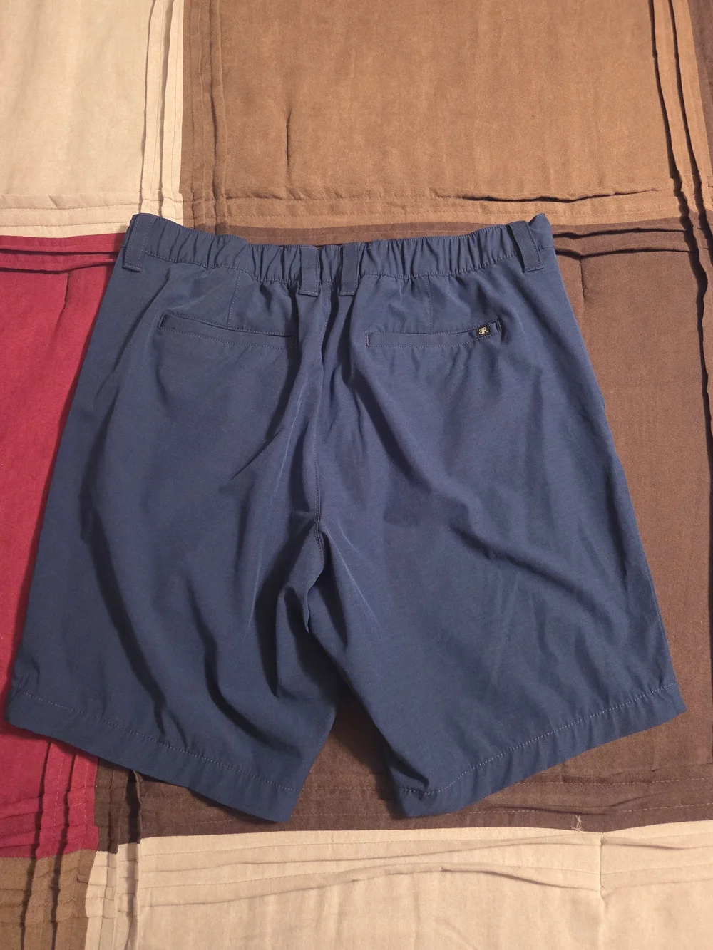Banana Republic Navy Blue Flat-Front Men's Shorts